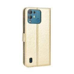 Lacné Kryty | Peňaženkové puzdro Grand case zlaté – Blackview A55 Pro | Lacné Kryty