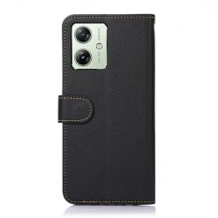 Lacné Kryty | Peňaženkové puzdro Khazneh RFID case čierne – Motorola Moto G54 5G / G54 5G Power Edition | Lacné Kryty