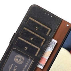 Peňaženkové puzdro Khazneh RFID case čierne – Sony Xperia 5 V | Lacné Kryty Lacné Kryty | Peňaženkové puzdro Khazneh RFID case čierne – Sony Xperia 5 V | Lacné Kryty