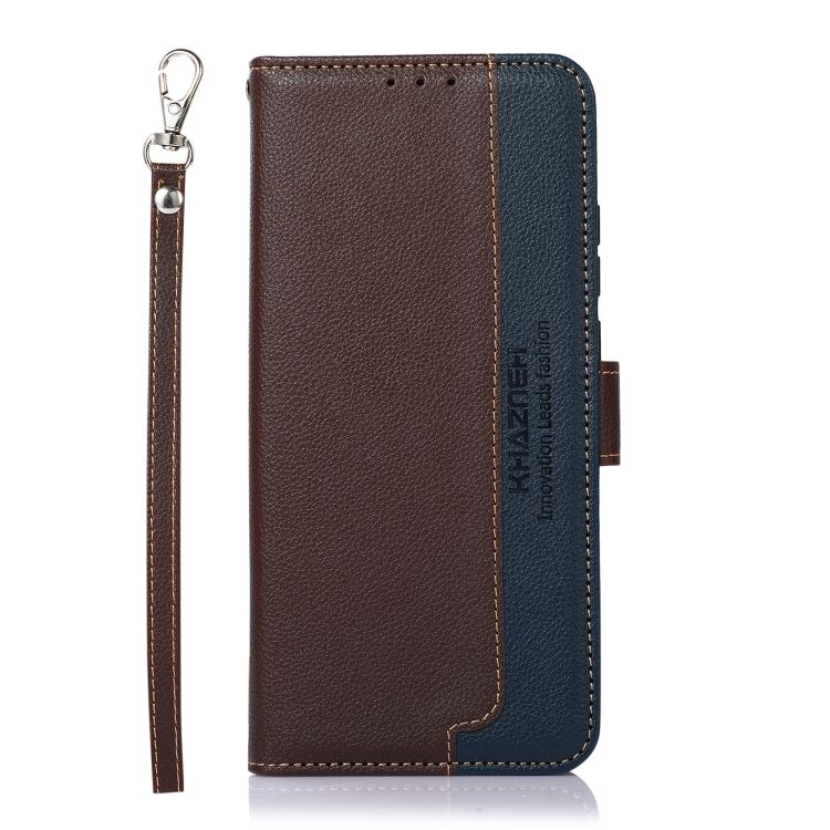 Peňaženkové puzdro Khazneh RFID case hnedé – Motorola Moto G54 5G / G54 5G Power Edition