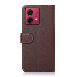Peňaženkové puzdro Khazneh RFID case hnedé – Motorola Moto G84 5G | Lacné Kryty Lacné Kryty | Peňaženkové puzdro Khazneh RFID case hnedé – Motorola Moto G84 5G | Lacné Kryty