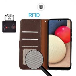 Peňaženkové puzdro Khazneh RFID case hnedé – Motorola Moto G84 5G | Lacné Kryty Lacné Kryty | Peňaženkové puzdro Khazneh RFID case hnedé – Motorola Moto G84 5G | Lacné Kryty