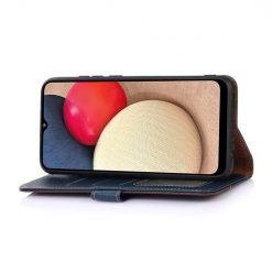 Peňaženkové puzdro Khazneh RFID case modré – Sony Xperia 5 V | Lacné Kryty Lacné Kryty | Peňaženkové puzdro Khazneh RFID case modré – Sony Xperia 5 V | Lacné Kryty