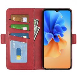 Peňaženkové puzdro Magnetic fresh case červené – Blackview A55 Pro | Lacné Kryty Lacné Kryty | Peňaženkové puzdro Magnetic fresh case červené – Blackview A55 Pro | Lacné Kryty