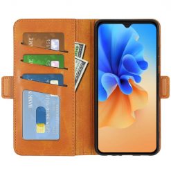 Peňaženkové puzdro Magnetic fresh case hnedé – Blackview A55 Pro | Lacné Kryty Lacné Kryty | Peňaženkové puzdro Magnetic fresh case hnedé – Blackview A55 Pro | Lacné Kryty