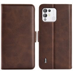 Peňaženkové puzdro Magnetic fresh case tmavohnedé – Blackview A55 Pro | Lacné Kryty Lacné Kryty | Peňaženkové puzdro Magnetic fresh case tmavohnedé – Blackview A55 Pro | Lacné Kryty