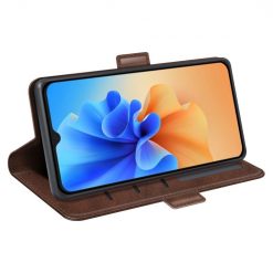 Peňaženkové puzdro Magnetic fresh case tmavohnedé – Blackview A55 Pro | Lacné Kryty Lacné Kryty | Peňaženkové puzdro Magnetic fresh case tmavohnedé – Blackview A55 Pro | Lacné Kryty
