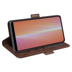 Peňaženkové puzdro Magnetic fresh case tmavohnedé – Sony Xperia 5 V | Lacné Kryty Lacné Kryty | Peňaženkové puzdro Magnetic fresh case tmavohnedé – Sony Xperia 5 V | Lacné Kryty