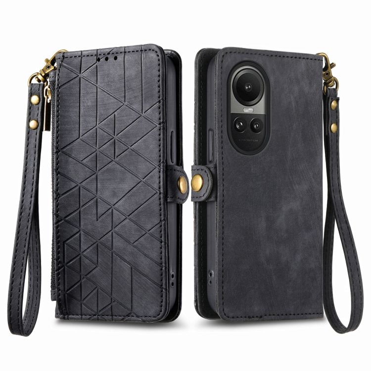 Peňaženkové puzdro Purse case čierne – Oppo Reno 10 5G / Reno 10 Pro 5G