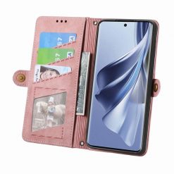 Lacné Kryty | Peňaženkové puzdro Purse case ružové – Oppo Reno 10 5G / Reno 10 Pro 5G | Lacné Kryty