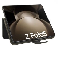 Lacné Kryty | Peňaženkové puzdro Solid čierne – Samsung Galaxy Z Fold 5 | Lacné Kryty