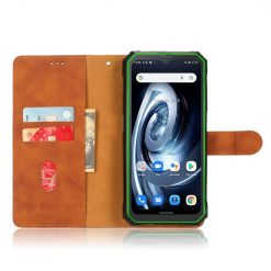 Lacné Kryty | Peňaženkové puzdro Solid hnedé – Blackview GBV7100 | Lacné Kryty
