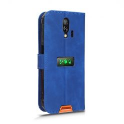 Lacné Kryty | Peňaženkové puzdro Solid modré – Blackview GBV7200 | Lacné Kryty