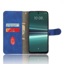 Peňaženkové puzdro Solid modré – HTC U23 Pro | Lacné Kryty Lacné Kryty | Peňaženkové puzdro Solid modré – HTC U23 Pro | Lacné Kryty