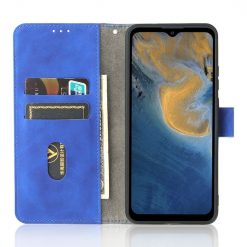 Peňaženkové puzdro Solid modré – ZTE Blade A51 | Lacné Kryty Lacné Kryty | Peňaženkové puzdro Solid modré – ZTE Blade A51 | Lacné Kryty