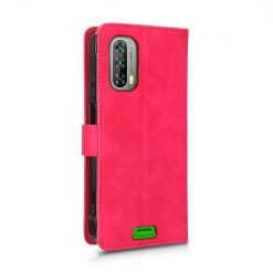 Lacné Kryty | Peňaženkové puzdro Solid ružové – Blackview GBV7100 | Lacné Kryty