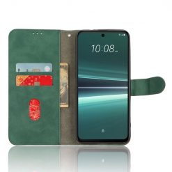 Lacné Kryty | Peňaženkové puzdro Solid zelené – HTC U23 Pro | Lacné Kryty