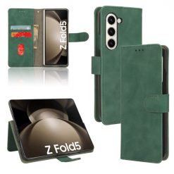 Lacné Kryty | Peňaženkové puzdro Solid zelené – Samsung Galaxy Z Fold 5 | Lacné Kryty