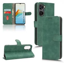 Lacné Kryty | Peňaženkové puzdro Solid zelené – ZTE Blade V40 Design | Lacné Kryty