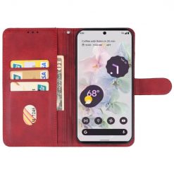 Lacné Kryty | Peňaženkové puzdro Splendid case červené – Google Pixel 8 | Lacné Kryty