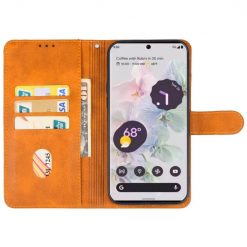 Lacné Kryty | Peňaženkové puzdro Splendid case hnedé – Google Pixel 8 | Lacné Kryty