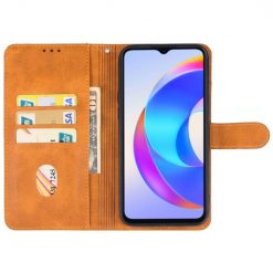 Peňaženkové puzdro Splendid case hnedé – Honor X6a | Lacné Kryty Lacné Kryty | Peňaženkové puzdro Splendid case hnedé – Honor X6a | Lacné Kryty