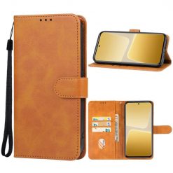 Lacné Kryty | Peňaženkové puzdro Splendid case hnedé – Xiaomi 13T / 13T Pro | Lacné Kryty