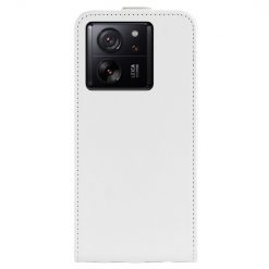 Lacné Kryty | Vyklápacie puzdro Vertical flip case biele – Xiaomi 13T / 13T Pro | Lacné Kryty