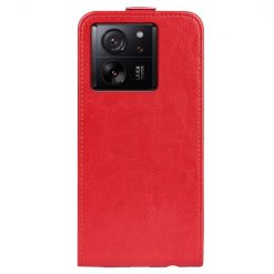 Lacné Kryty | Vyklápacie puzdro Vertical flip case červené – Xiaomi 13T / 13T Pro | Lacné Kryty