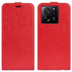 Lacné Kryty | Vyklápacie puzdro Vertical flip case červené – Xiaomi 13T / 13T Pro | Lacné Kryty