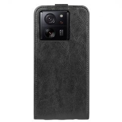 Lacné Kryty | Vyklápacie puzdro Vertical flip case čierne – Xiaomi 13T / 13T Pro | Lacné Kryty
