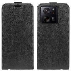 Lacné Kryty | Vyklápacie puzdro Vertical flip case čierne – Xiaomi 13T / 13T Pro | Lacné Kryty