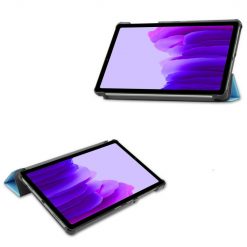 Lacné Kryty | Knižkové puzdro Pure case bledomodré – Samsung Galaxy Tab A7 Lite | Lacné Kryty