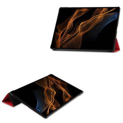 Knižkové puzdro Pure case červené – Samsung Galaxy Tab S8 Ultra | Lacné Kryty Lacné Kryty | Knižkové puzdro Pure case červené – Samsung Galaxy Tab S8 Ultra | Lacné Kryty