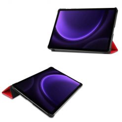Lacné Kryty | Knižkové puzdro Pure case červené – Samsung Galaxy Tab S9 FE / S10 FE | Lacné Kryty