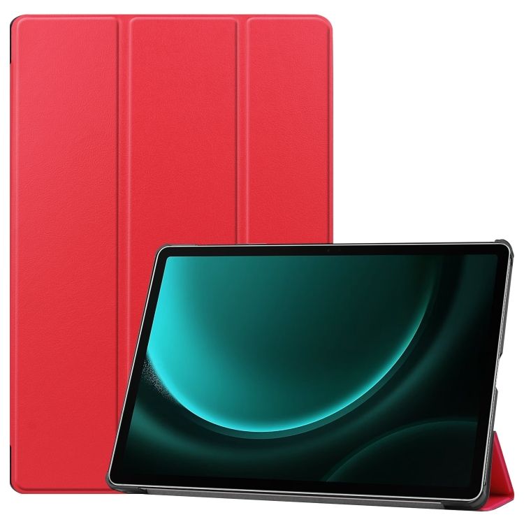 Knižkové puzdro Pure case červené – Samsung Galaxy Tab S9 FE+