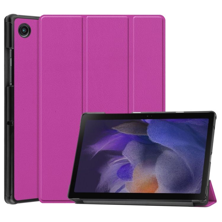 Knižkové puzdro Pure case fialové – Samsung Galaxy Tab A8 2021