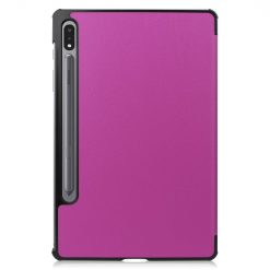 Lacné Kryty | Knižkové puzdro Pure case fialové – Samsung Galaxy Tab S8 | Lacné Kryty