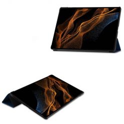 Lacné Kryty | Knižkové puzdro Pure case modré – Samsung Galaxy Tab S8 Ultra | Lacné Kryty