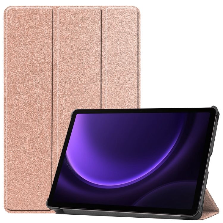 Knižkové puzdro Pure case ružové – Samsung Galaxy Tab S9 FE