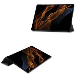 Lacné Kryty | Knižkové puzdro Pure case sivé – Samsung Galaxy Tab S8 Ultra | Lacné Kryty