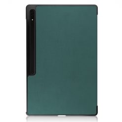 Lacné Kryty | Knižkové puzdro Pure case zelené – Samsung Galaxy Tab S8 Ultra | Lacné Kryty