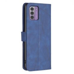 Lacné Kryty | Knižkové puzdro Rhombus modré – Nokia G42 | Lacné Kryty