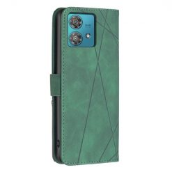 Knižkové puzdro Rhombus zelené – Motorola Edge 40 Neo | Lacné Kryty Lacné Kryty | Knižkové puzdro Rhombus zelené – Motorola Edge 40 Neo | Lacné Kryty