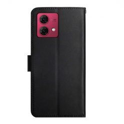 Lacné Kryty | Kožené puzdro Business leather case čierne – Motorola Edge 40 Neo | Lacné Kryty