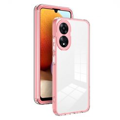 Kryt Clear Color Case ružový – Oppo A78 4G