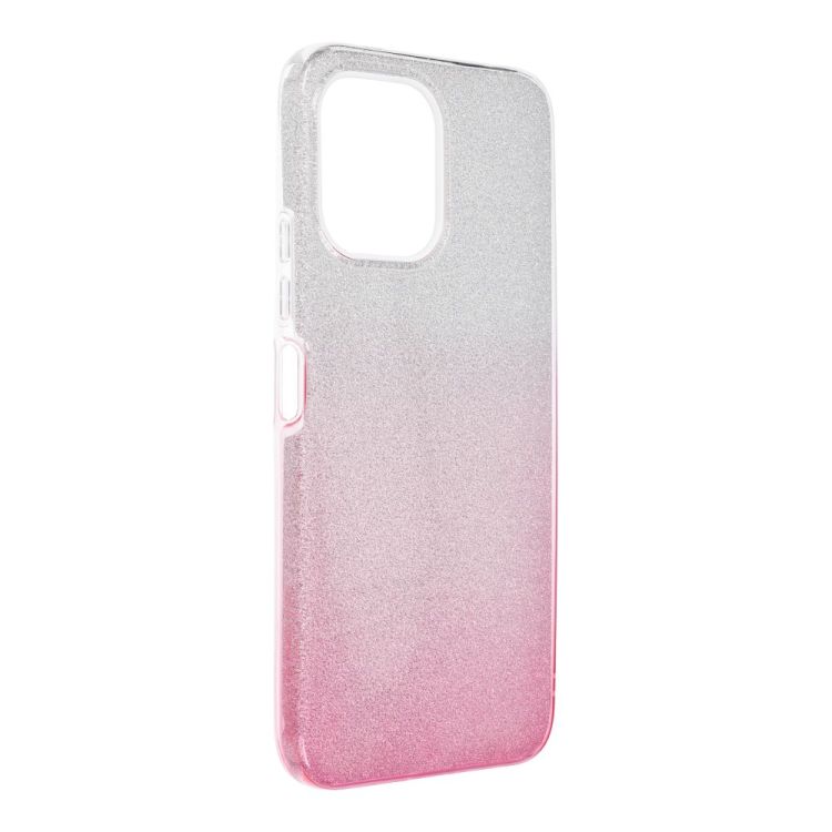 Ligotavý Kryt Forcell Shining transparentno-ružový – Xiaomi Redmi 12