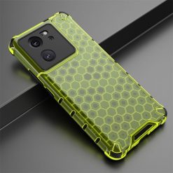 Lacné Kryty | Odolný kryt Honeycomb Armor zelený – Xiaomi 13T / 13T Pro | Lacné Kryty