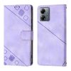 Peňaženkové puzdro Embossing Pattern Stitchy case modré – Motorola Moto G14 | Lacné Kryty Lacné Kryty | Peňaženkové puzdro Embossing Pattern Stitchy case modré – Motorola Moto G14 | Lacné Kryty