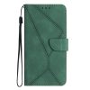 Lacné Kryty | Peňaženkové puzdro Embossing Pattern Stitchy case čierne – Oppo A78 4G | Lacné Kryty